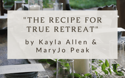 The Recipe for True Retreat