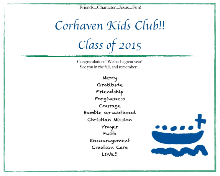 Corhaven Kids Club