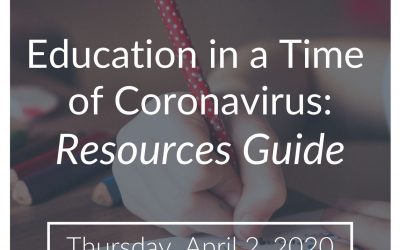 Education in a Time of Coronavirus